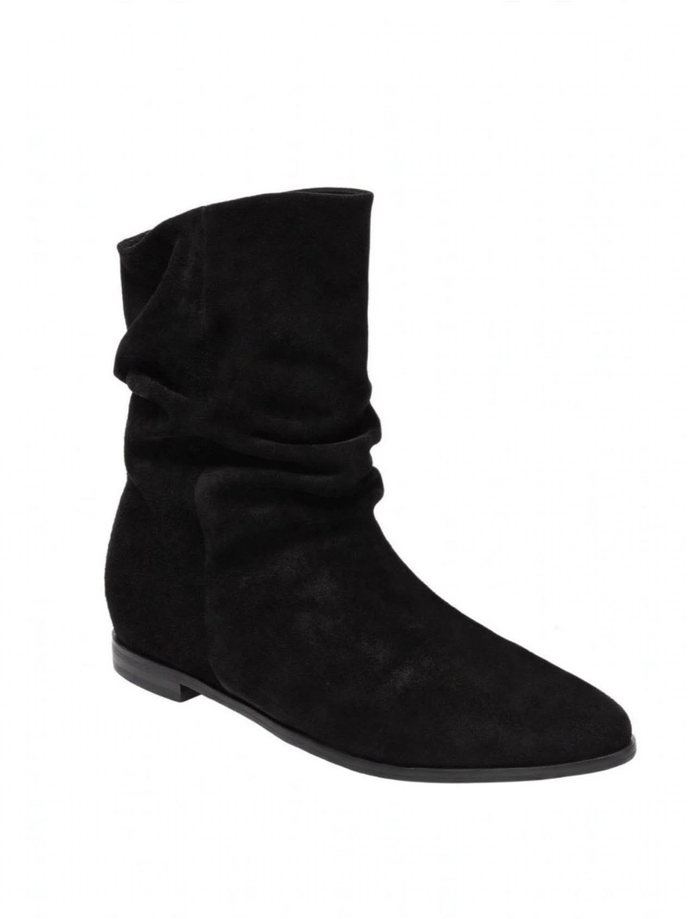 NWOB Silent D Winglet Womens Suede Black Ankle Boots 5.5